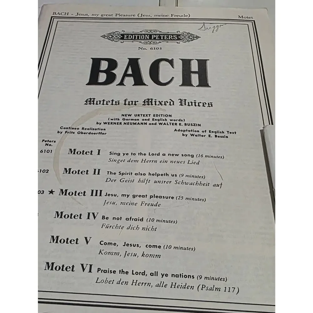 Vintage Classic Piano Music Books Lot Of 5 Bach Mozart Requim Schubert